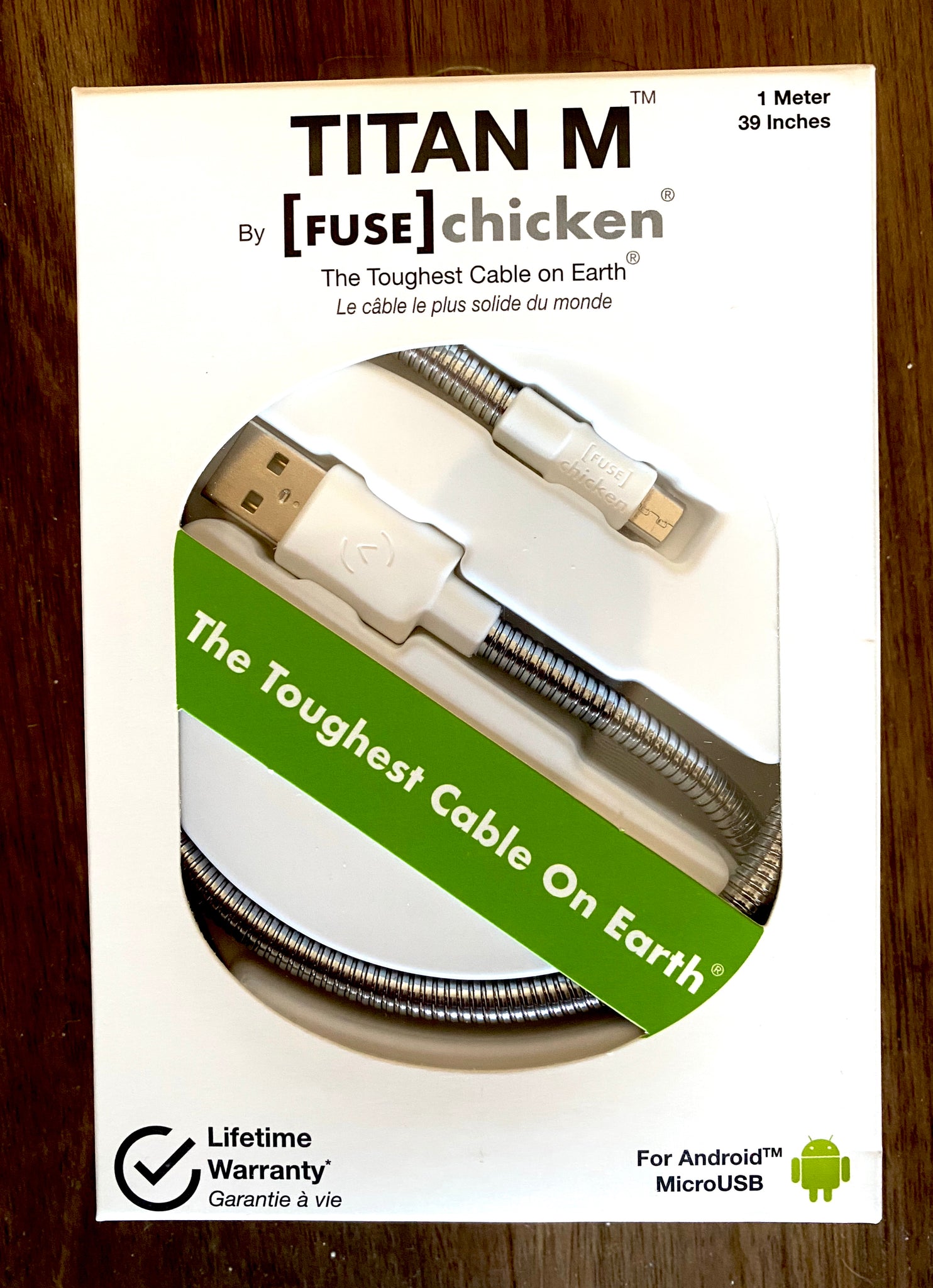 No More Frayed iPhone Cables! TITAN is The Toughest Cable on Earth –  [Fuse]Chicken